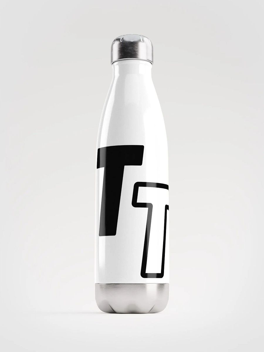 Trendy Stainless Steel Water Bottle - White product image (2)