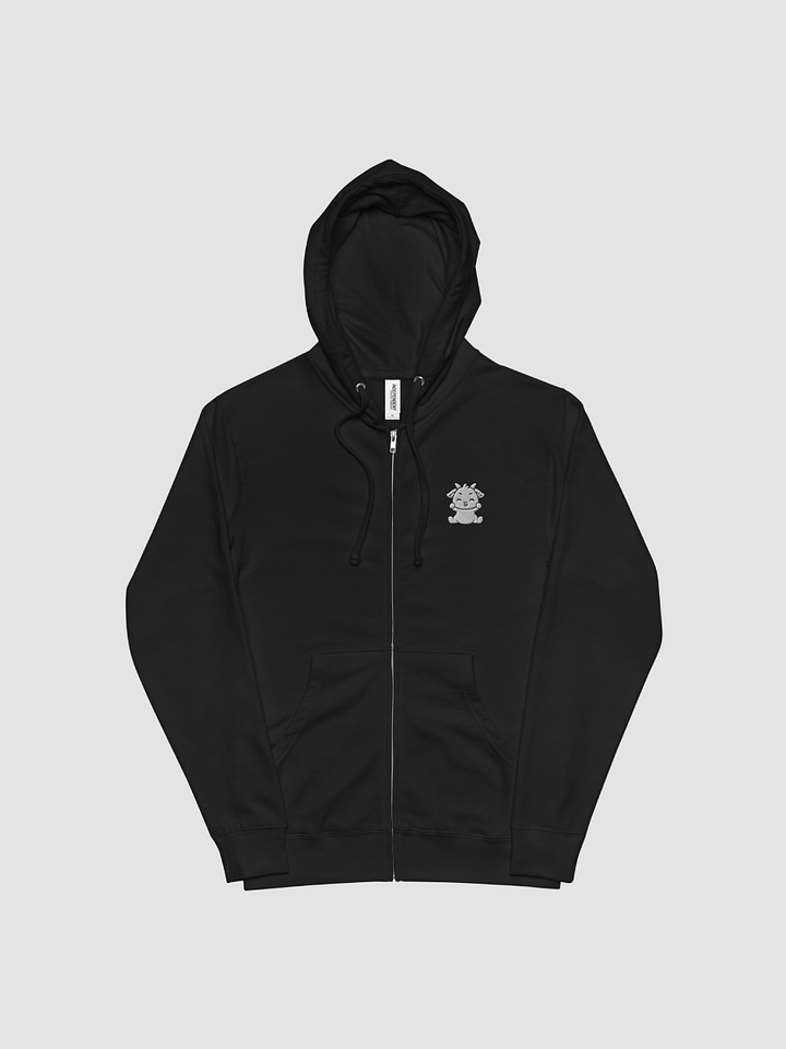 WHITE BOOGIE BATISTA Fleece Zip Up Hoodie product image (1)