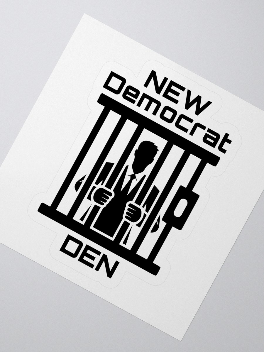 NEW Democrat DEN Prison Bars Graphic Stickers product image (6)