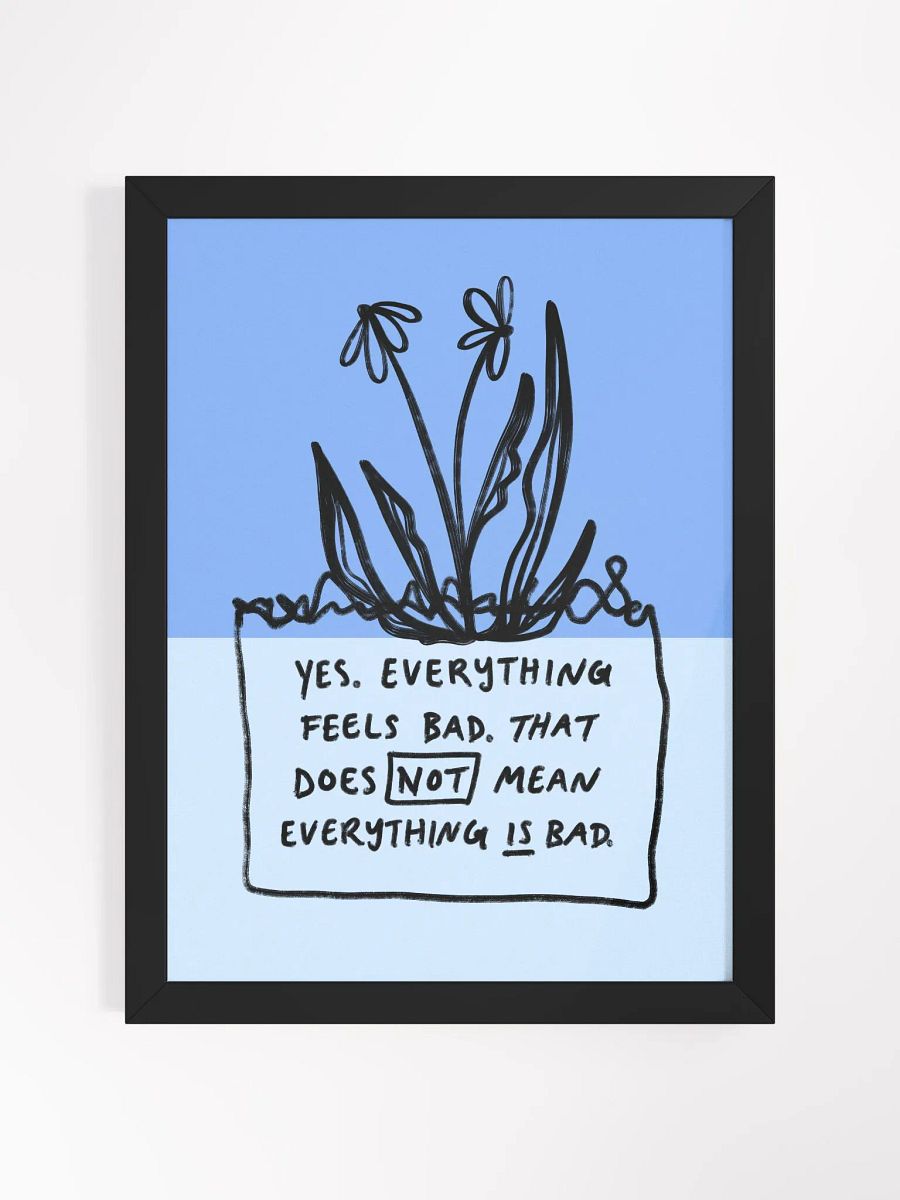 Chill Out Framed Art Print product image (4)