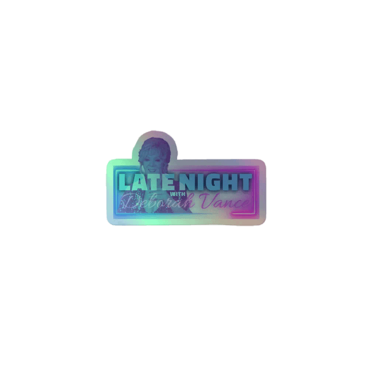 Deborah Vance Holographic Sticker product image (1)