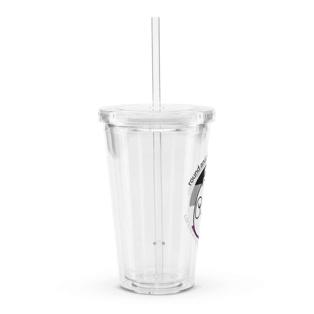Round and Proud Manul Asexual Version - Transparent Cup & Straw product image (3)