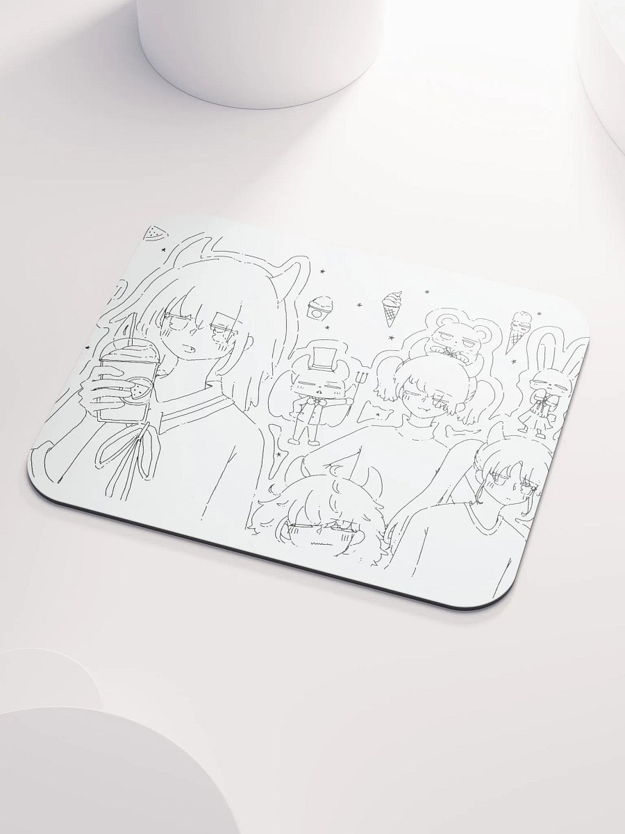 Hungry Demon & Friends Mouse Pad product image (4)