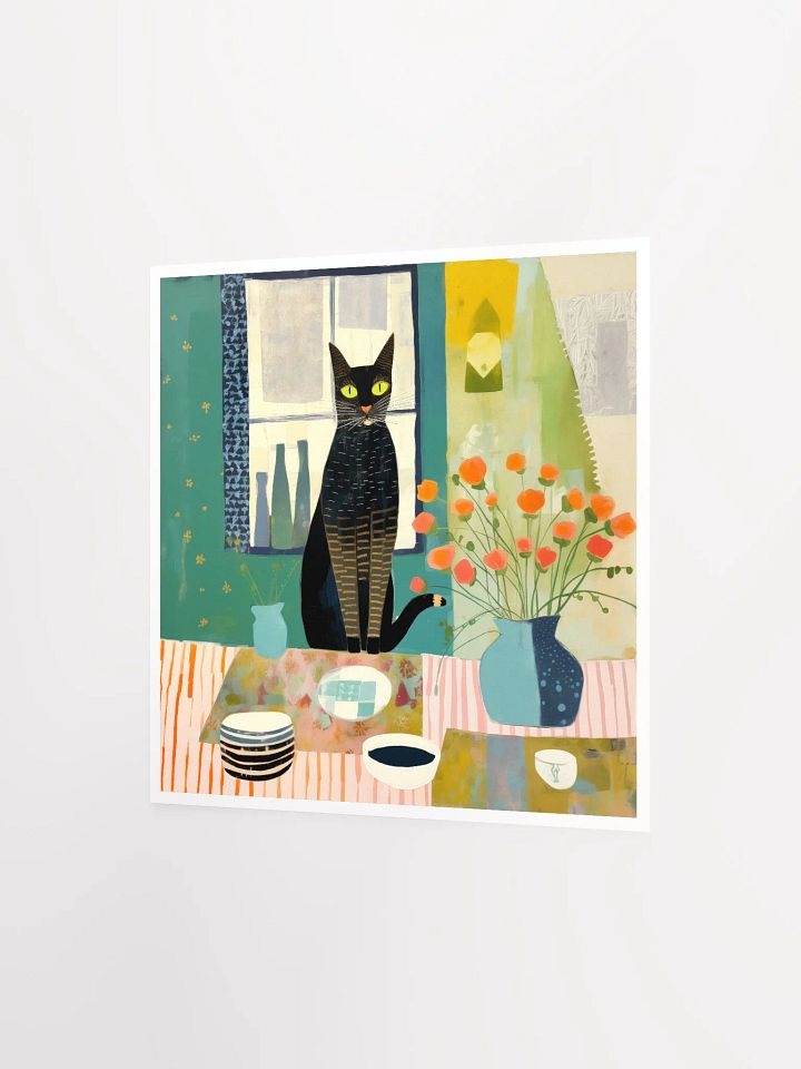 Art2401-35 Eclectic Cat Still Life - Art Print product image (10)