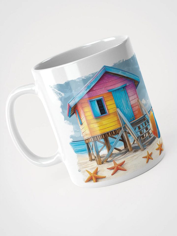 Beach Bliss White Glossy Mug product image (2)