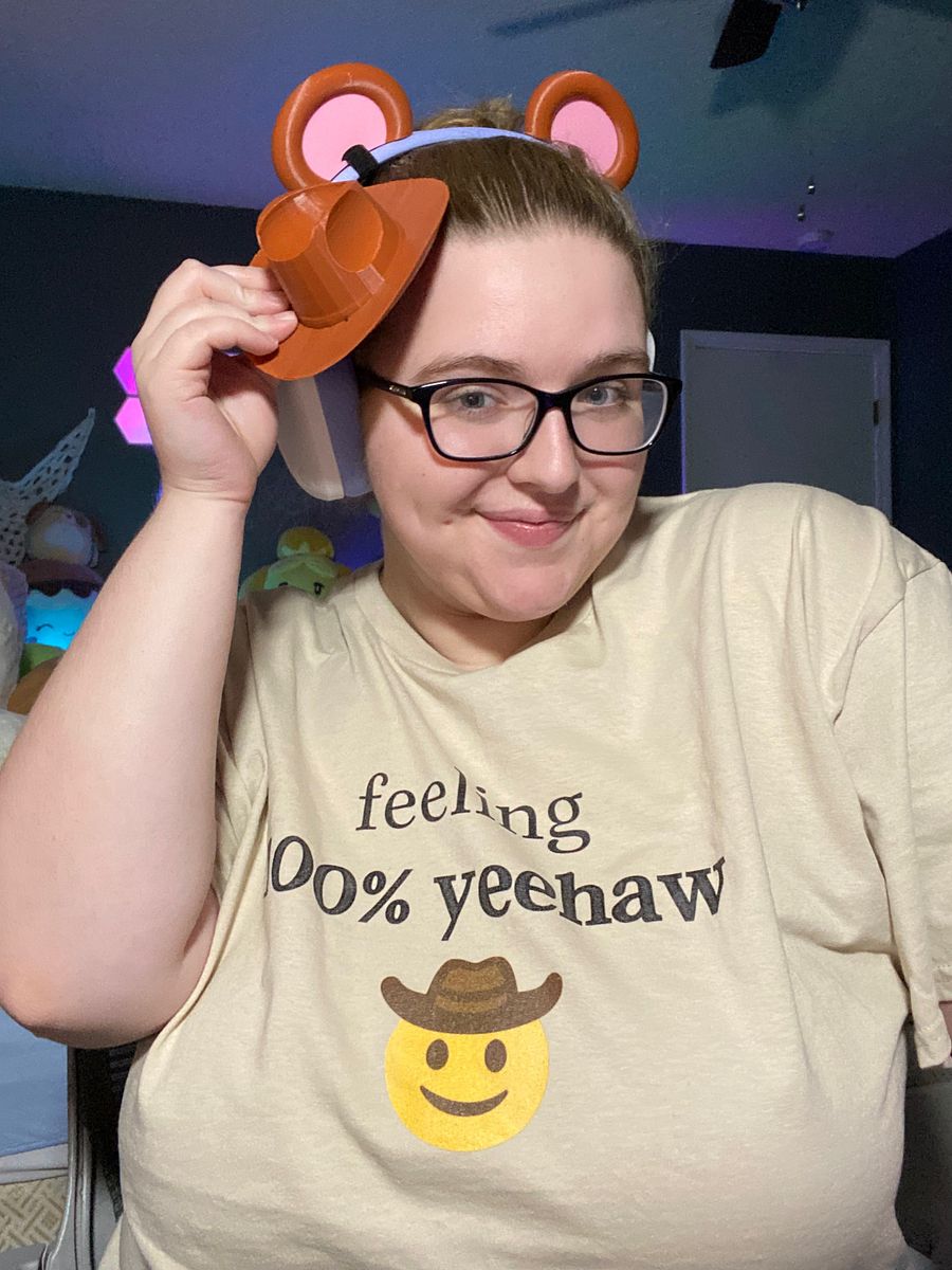 Feeling 100% Yeehaw Cotton Tee product image (3)