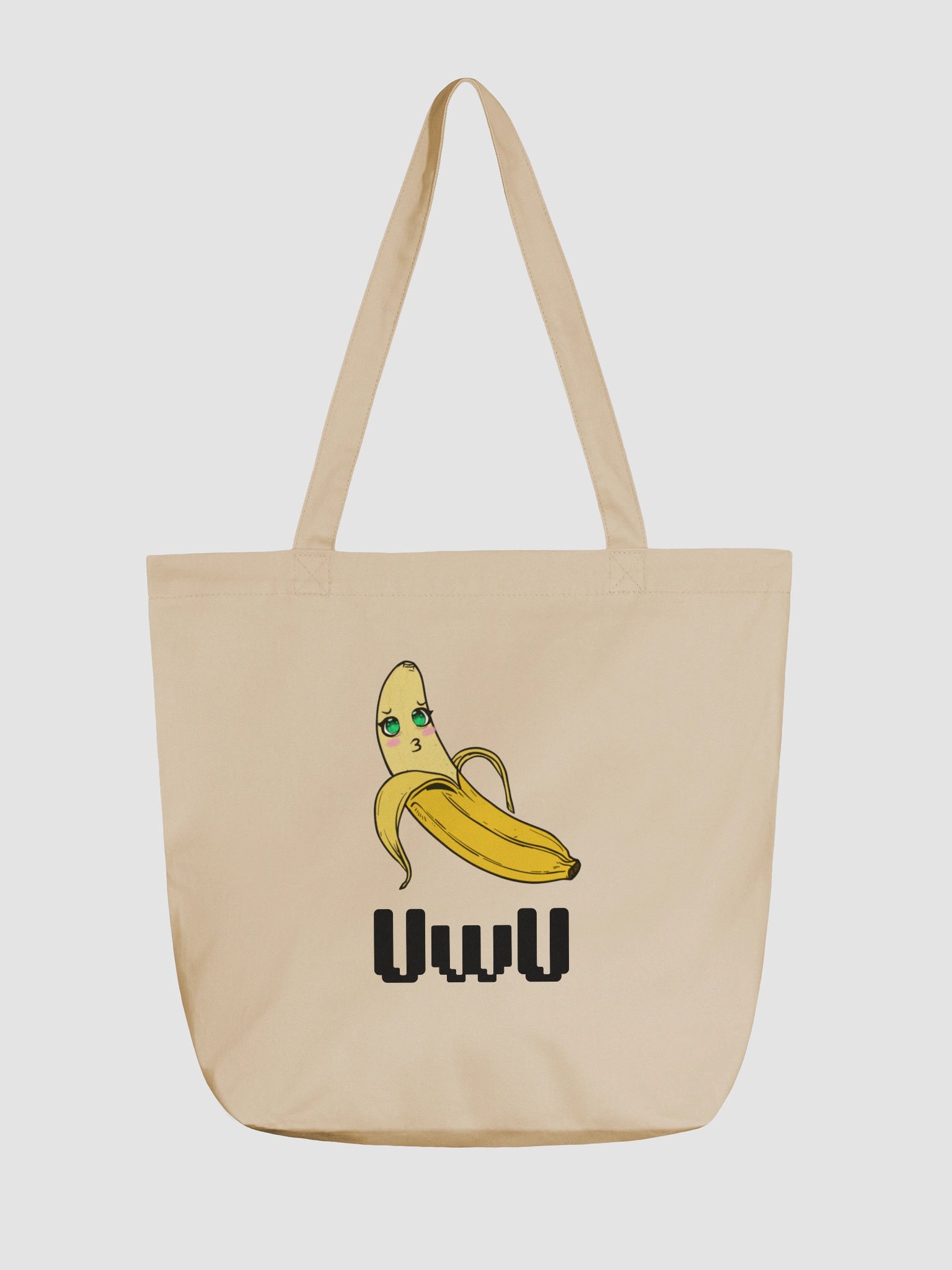 UwU Banana Tote Bag product image (1)