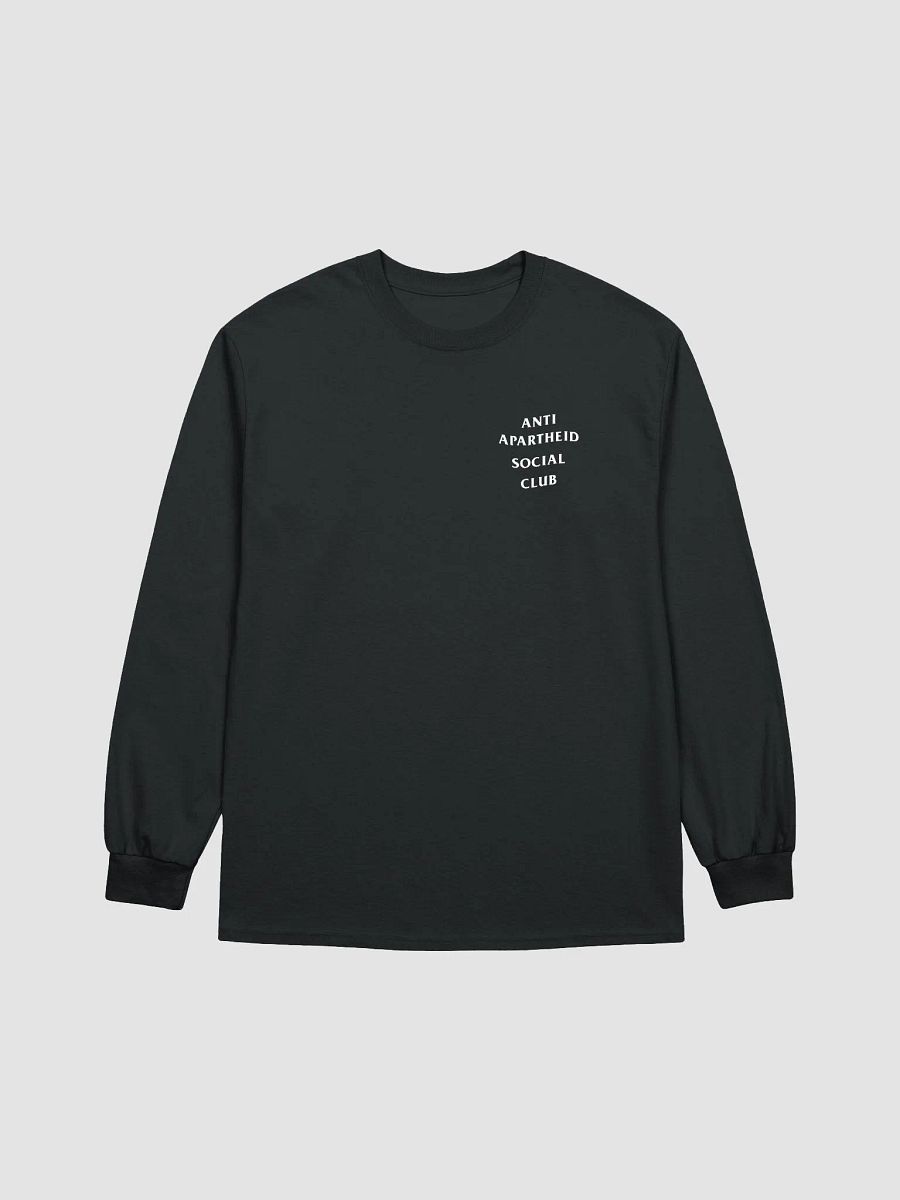 Anti Apartheid Club Long Sleeve Shirt Yellow Kufiya product image (2)