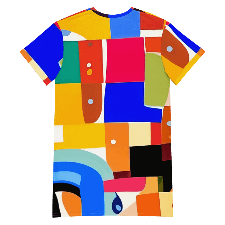 Mosaic Magic T Shirt Dress product image (2)