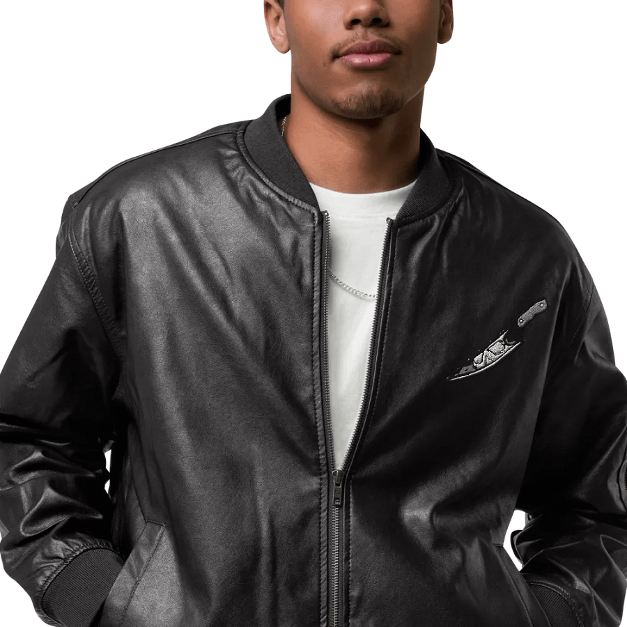 STABBY FAUX LEATHER JACKET product image (7)