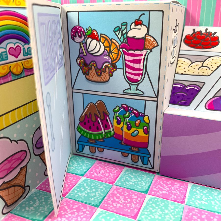 Ice Cream Shop in a Tissue Box product image (7)