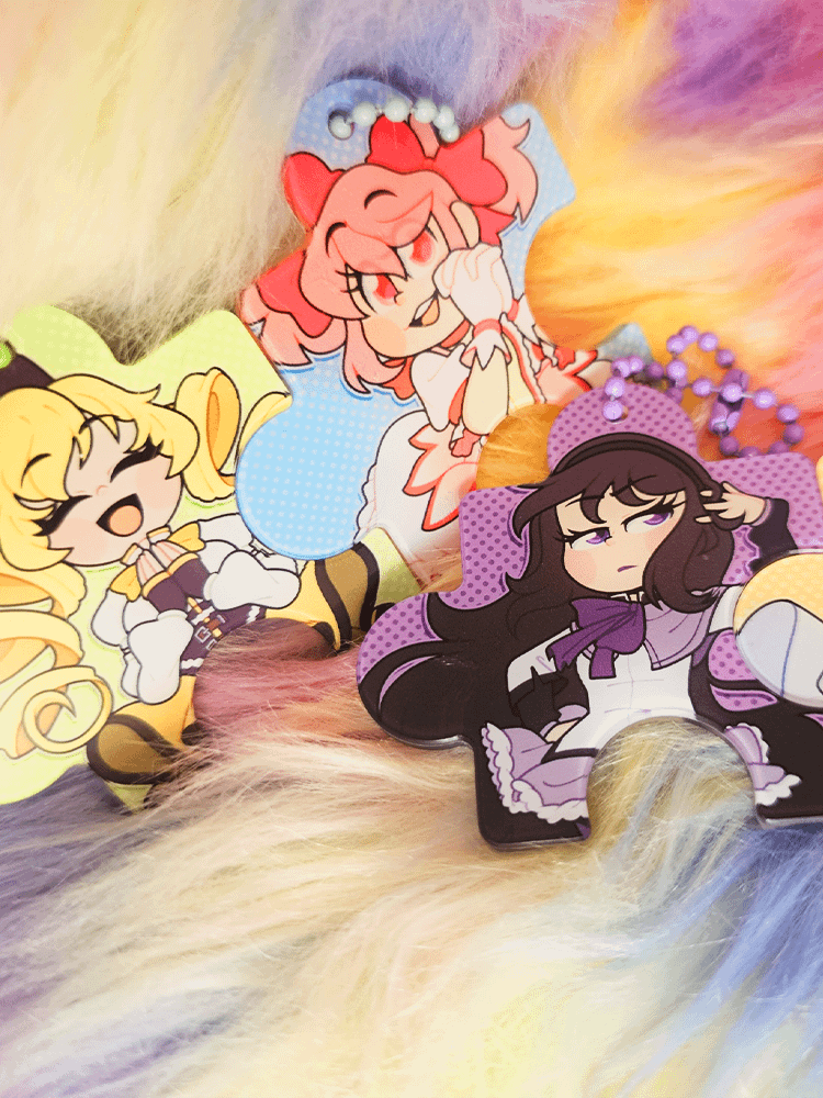 Magical Girl Puzzle Pieces | Acrylic Charms product image (3)