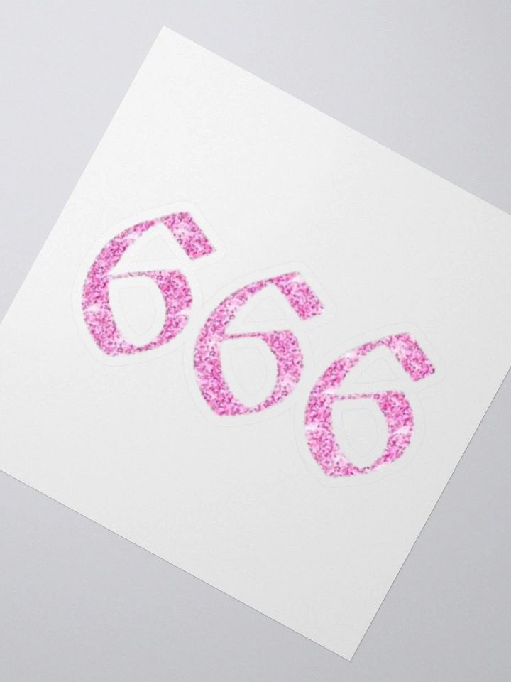 666 sticker product image (2)