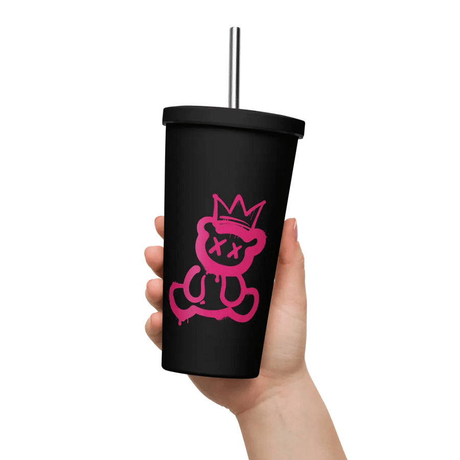 Pixiecup Royal PixieBear with Straw (Pink) - Limited Edition product image (12)
