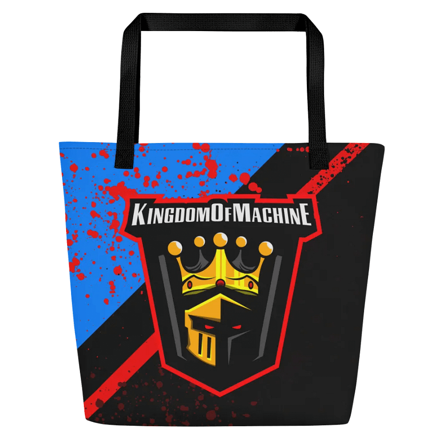 e-sports allover Large Tote Bag w/ Pocket product image (1)