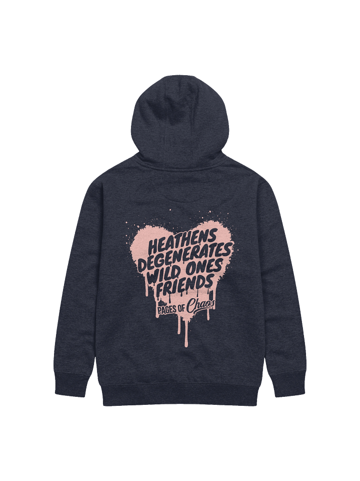 Heathens, Degenerates, Wild Ones, and Friends Hoodie - Pink product image (9)
