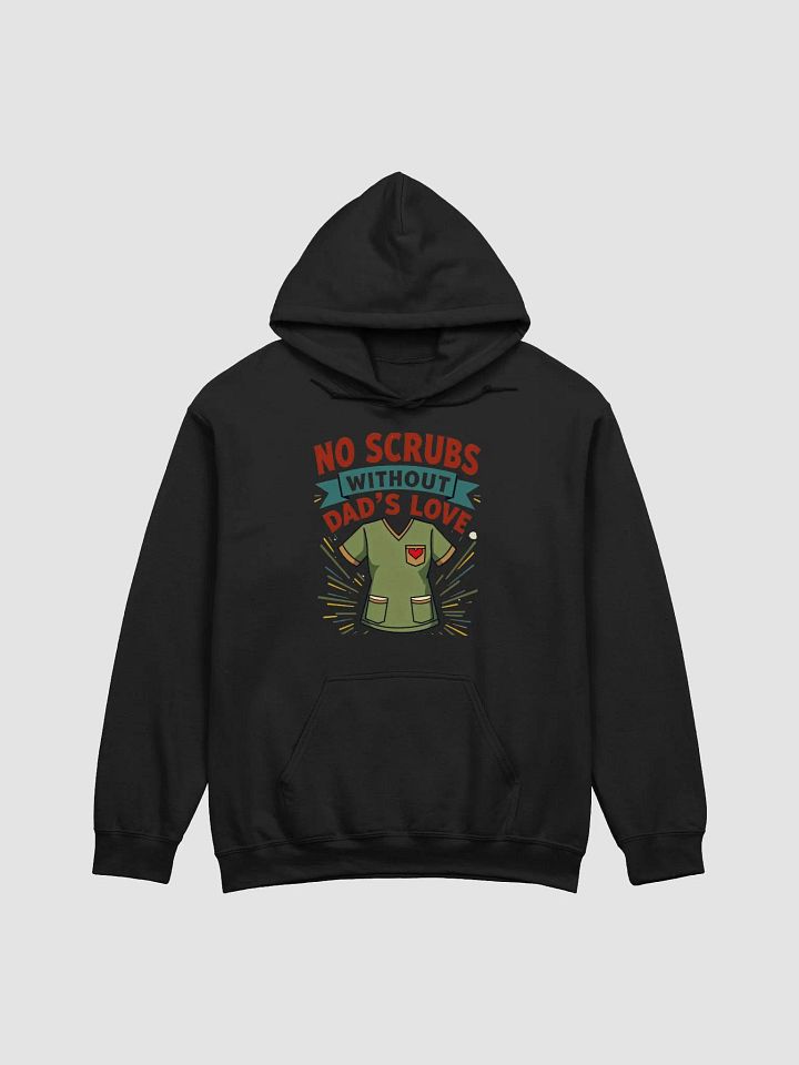 Dad's Love Scrub Top Hoodie product image (11)