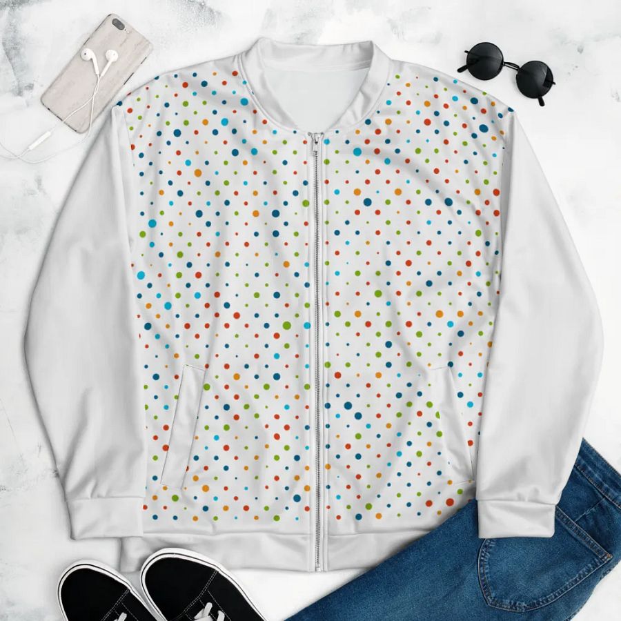 Vibrant Mosaic All-Over Bomber product image (6)