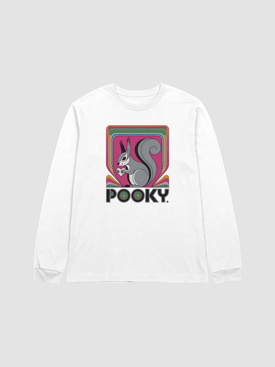 Pooky's Loveable Squirrel Long Sleeve Tee product image (1)