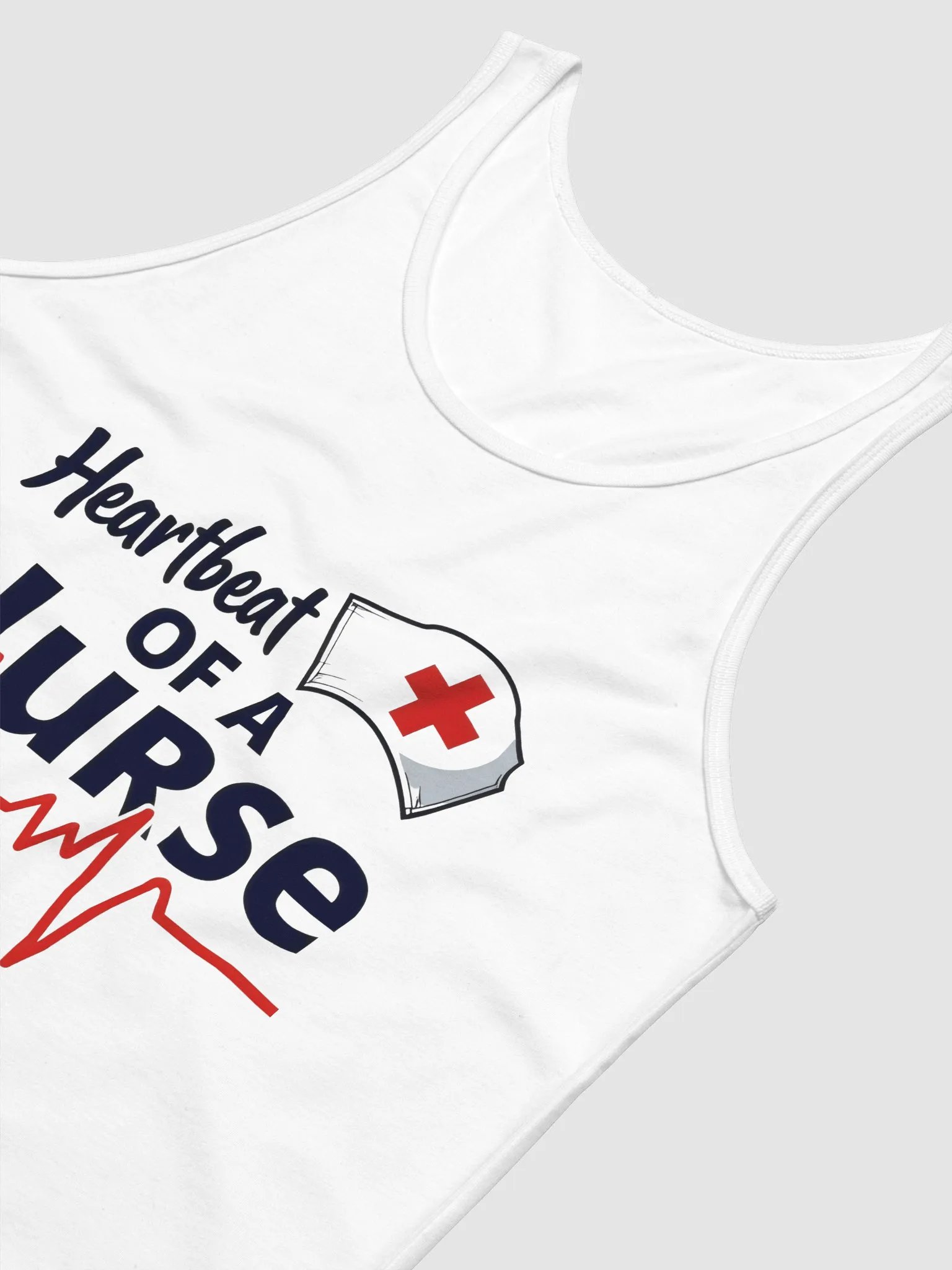 Heartbeat of a Nurse Jersey Tank product image (18)