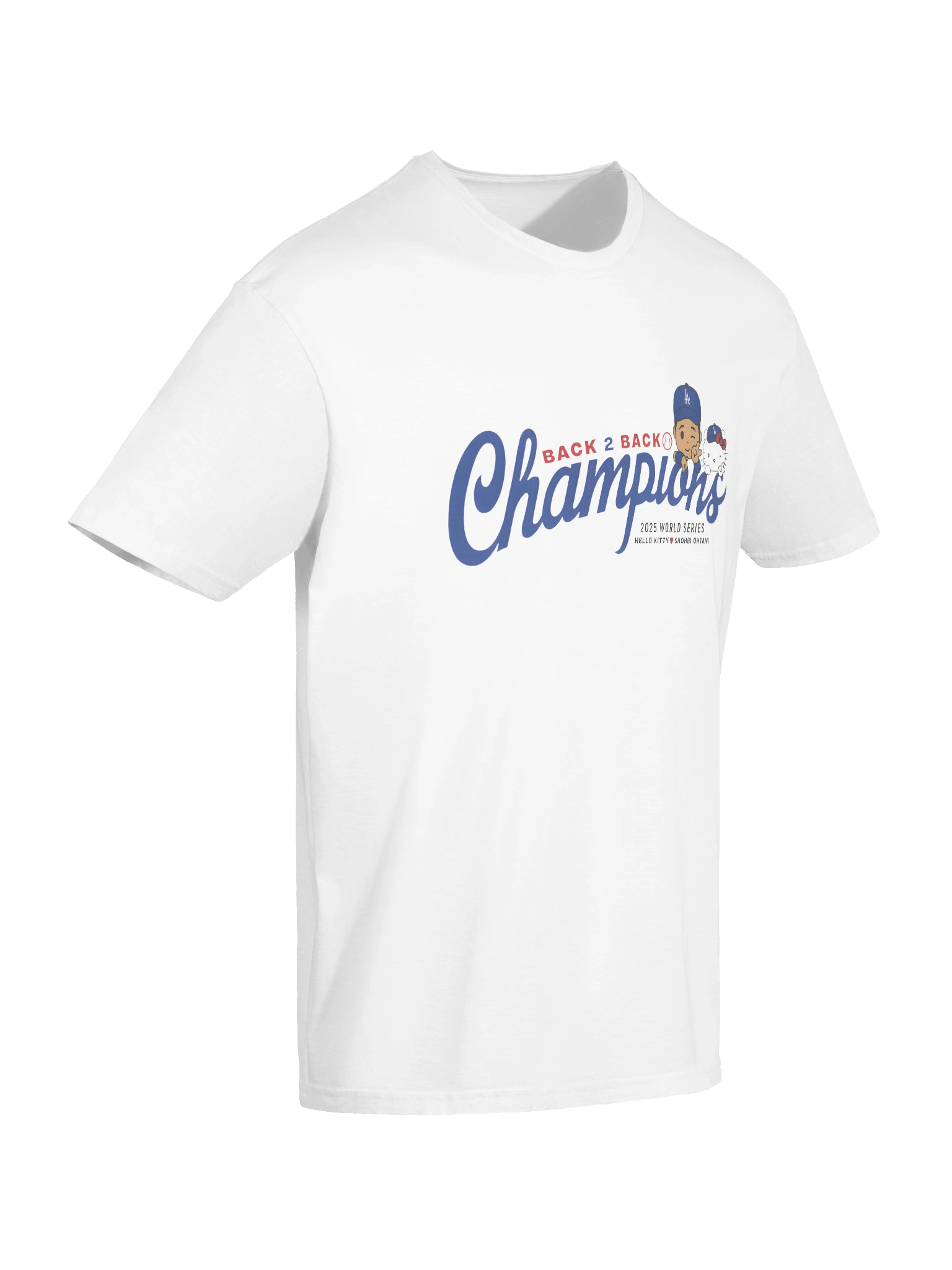 Back to Back Ohtani Hello Kitty Dodgers T-Shirt product image (7)