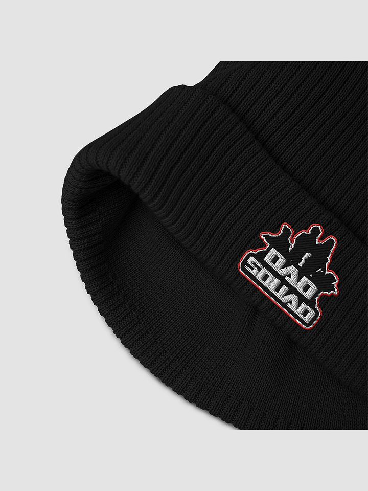 [dadthegamer] Organic ribbed beanie product image (2)