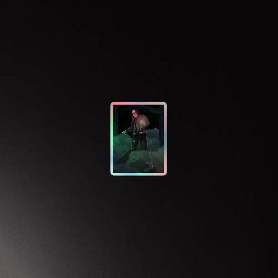 Fear of Flesh Holographic Sticker Sheet product image (4)
