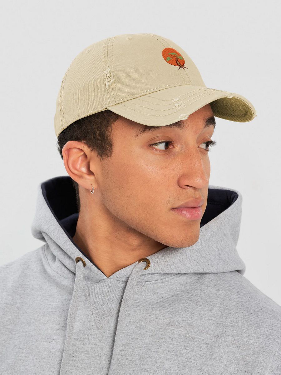 Bonsai Tranquility Distressed Dad Hat product image (7)