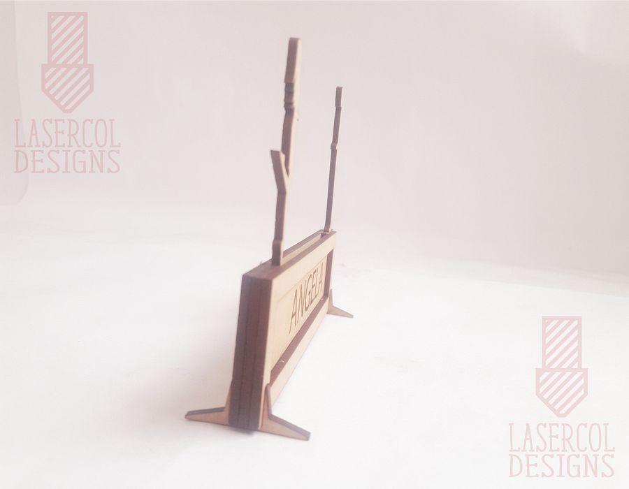 I love you sliding plaque - Laser Cut Files product image (10)