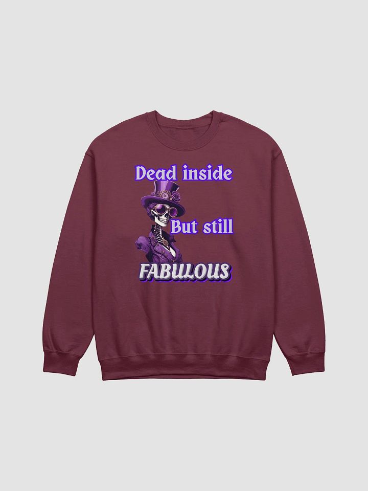 Fabulous female skeleton Classic Crewneck sweatshirt product image (13)