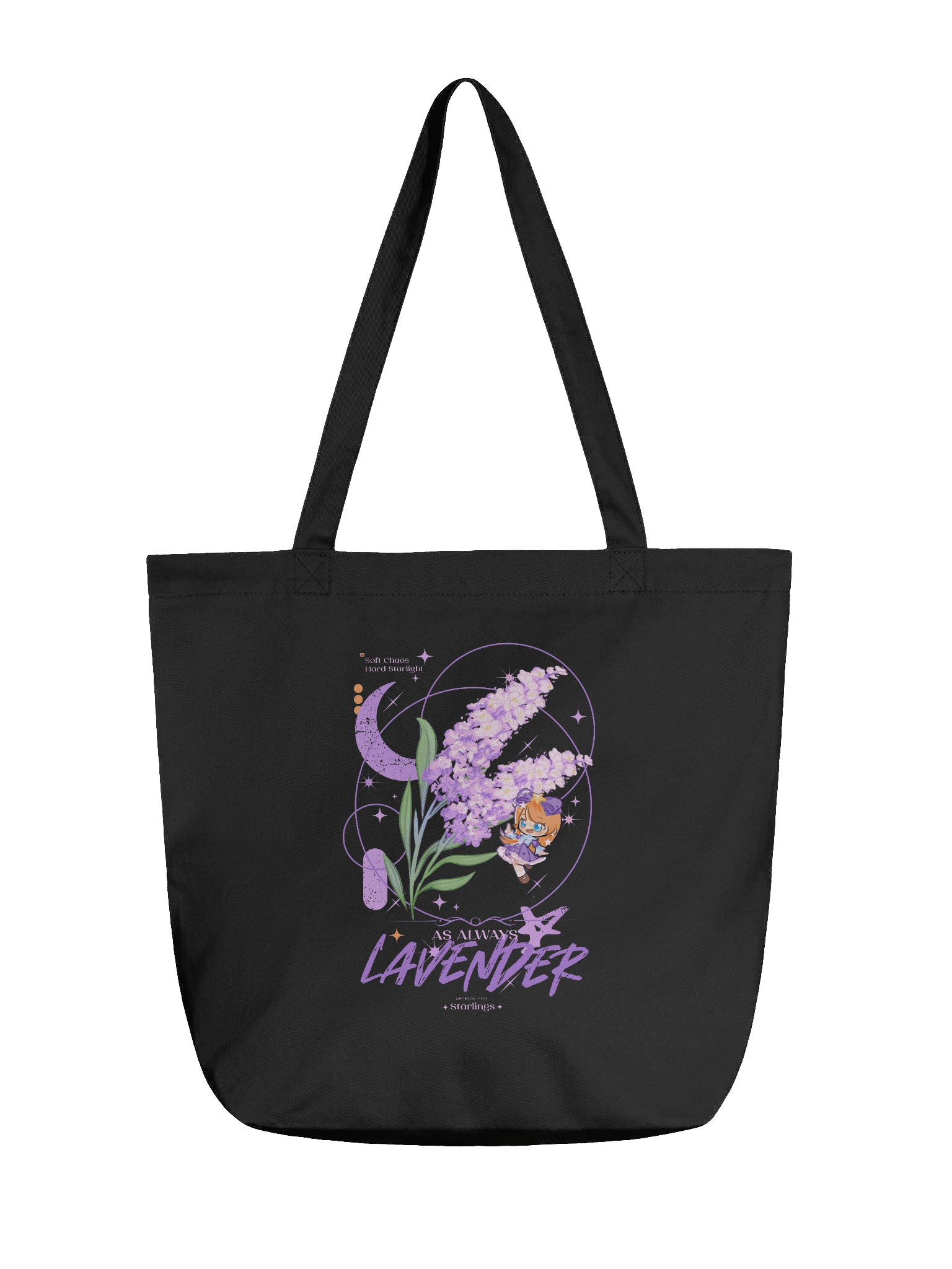 Soft Chaos Tote Dark Version product image (1)