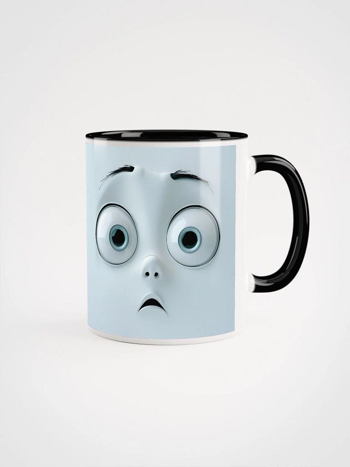 Wide-eyed Surprise Ceramic Mug product image (1)