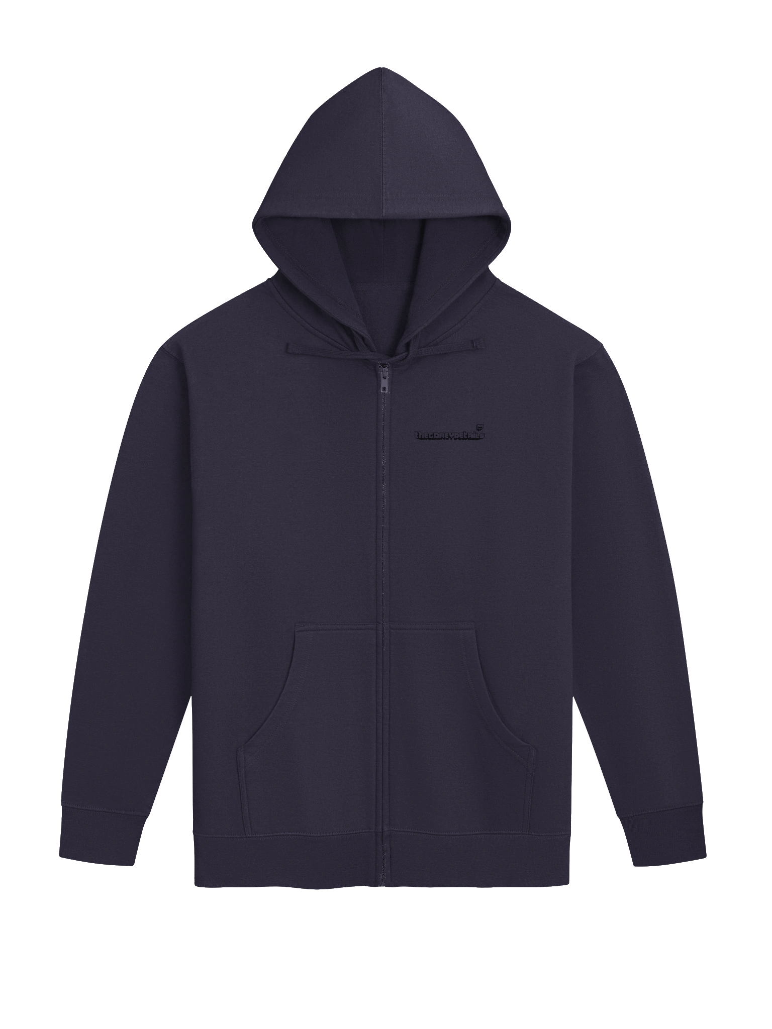 TTV Black - Independent Trading Co. Fleece Zip Up Hoodie product image (1)
