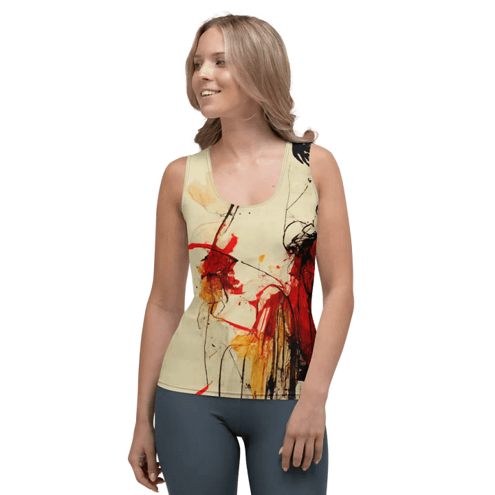 Chromatic Skeleton All-Over Tank Top product image (1)