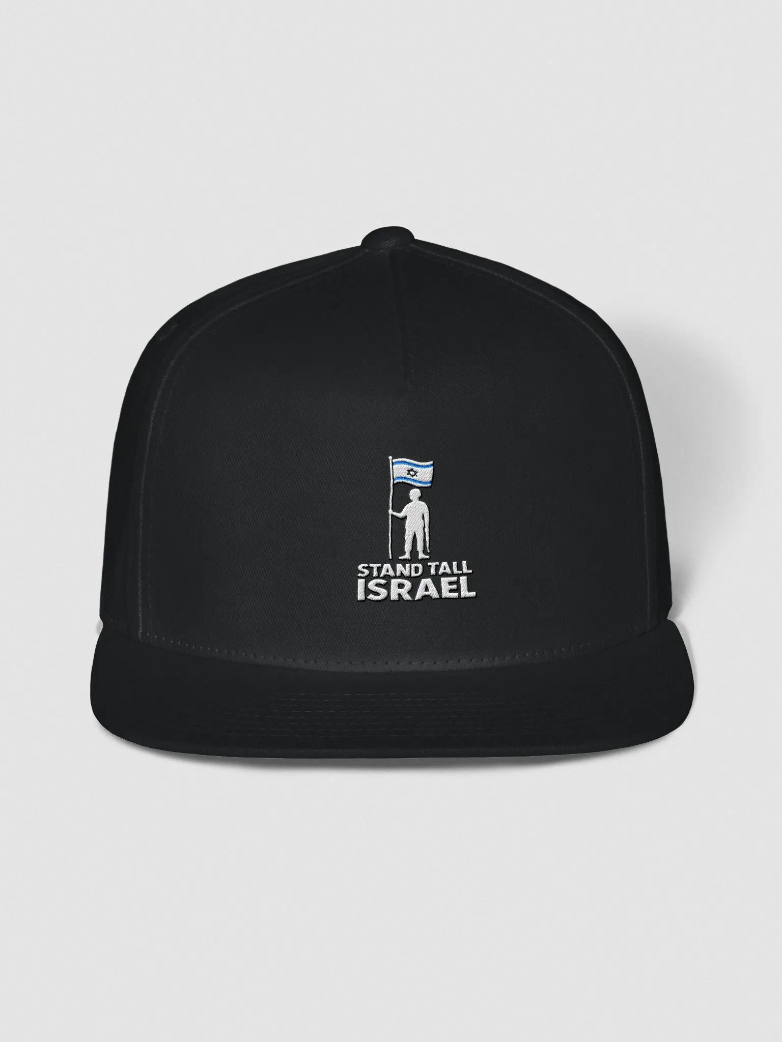 Stand Tall Israel Yupoong Flat Snapback Cap – Sharp. Bold. Unapologetic. product image (4)