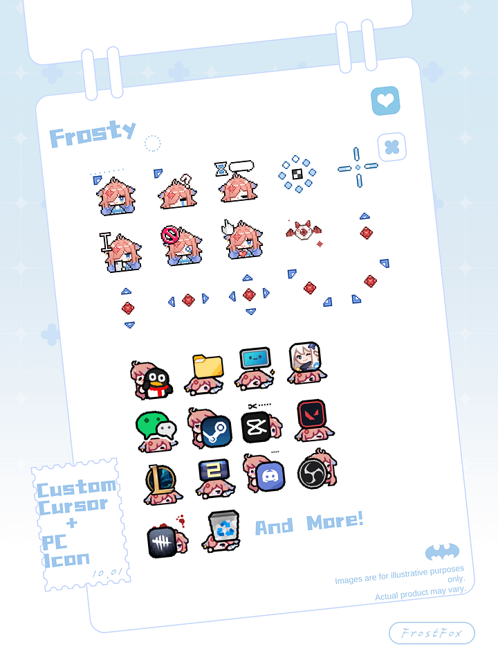 [FROSTY] Frost Fox Custom Cursor product image (1)