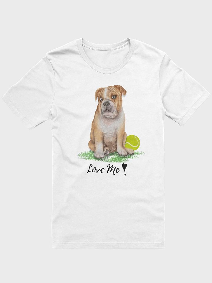 Contemplative Bulldog Watercolor T-Shirt product image (2)