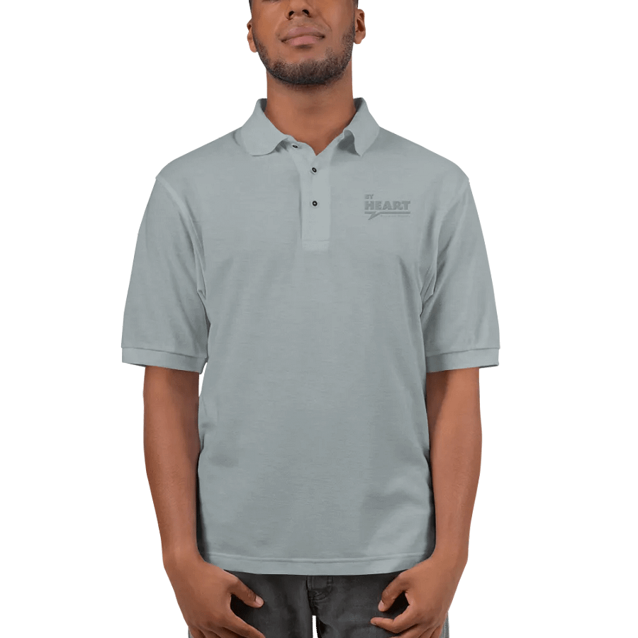 By Heart tone-on-tone Gray Polo Shirt product image (2)