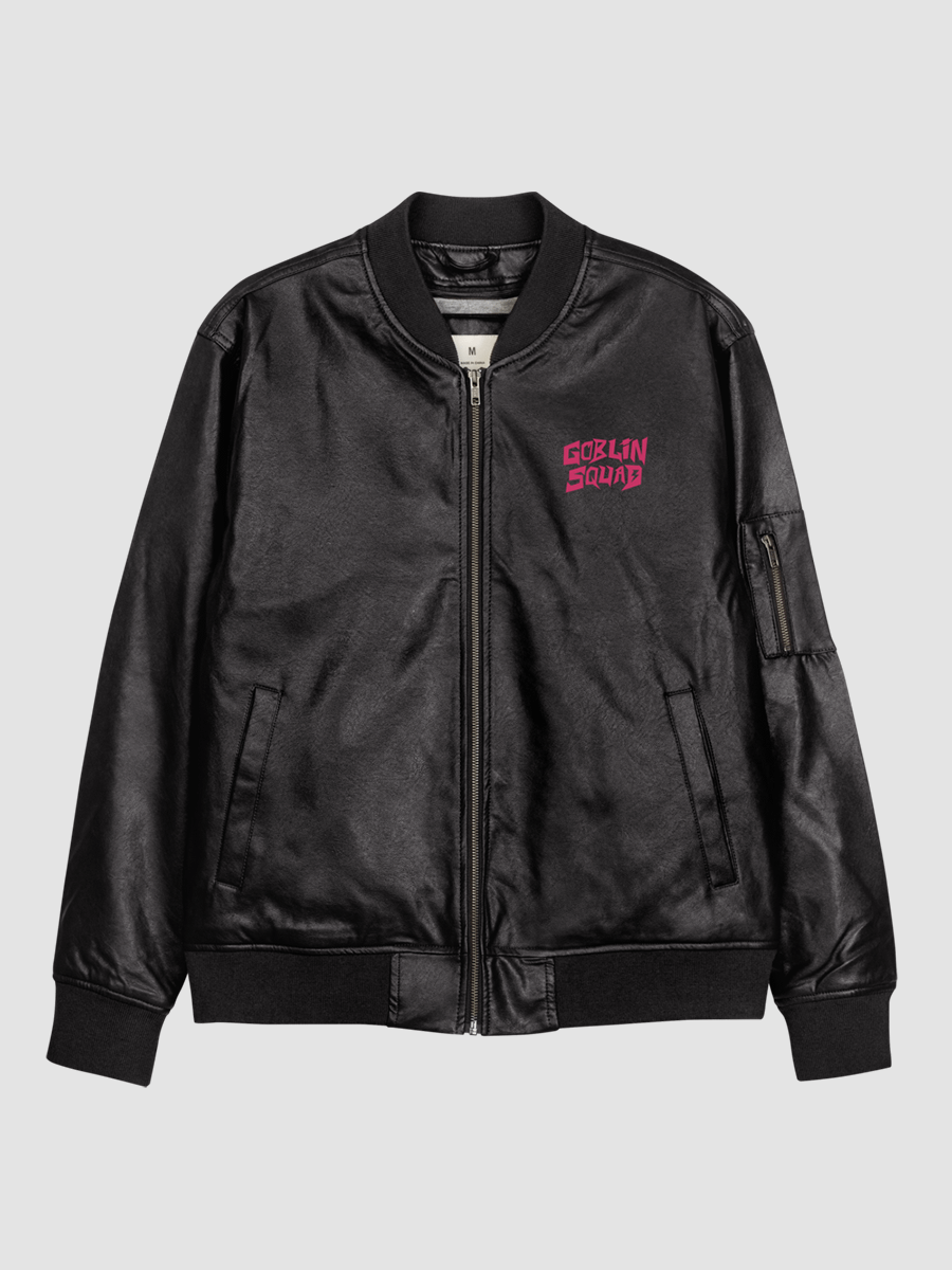 GOBLIN SQUAD BOMBER (FAUX LEATHER) product image (1)