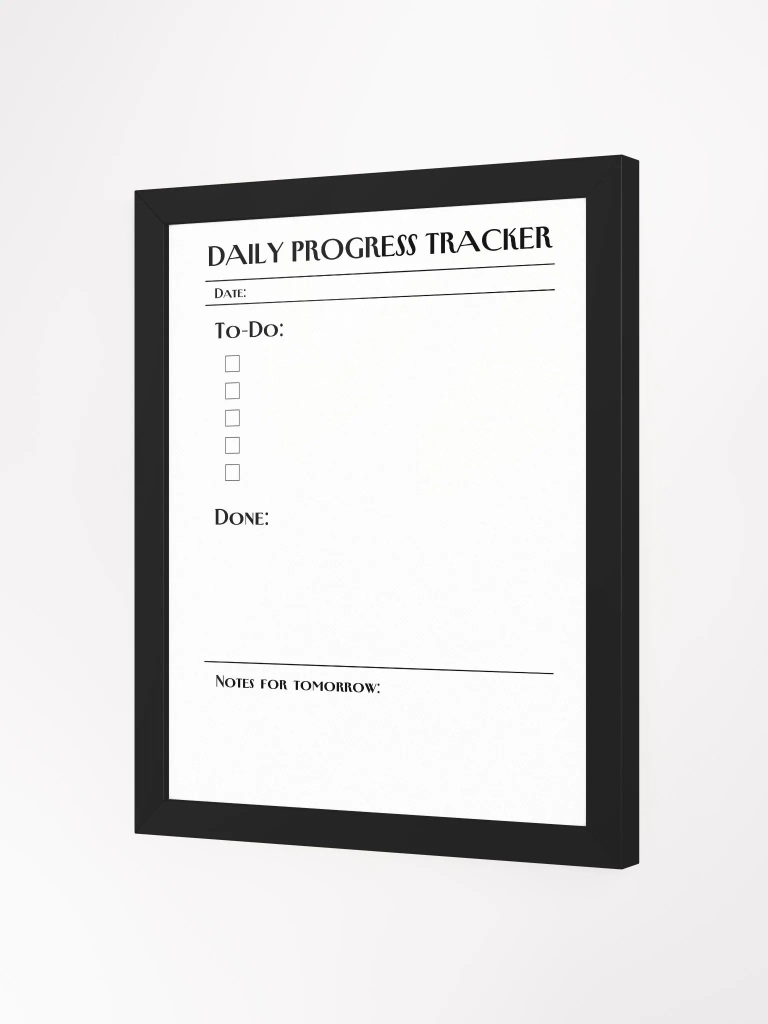 DAILY PROGRESS TRACKER (Manhattan design 1) product image (12)