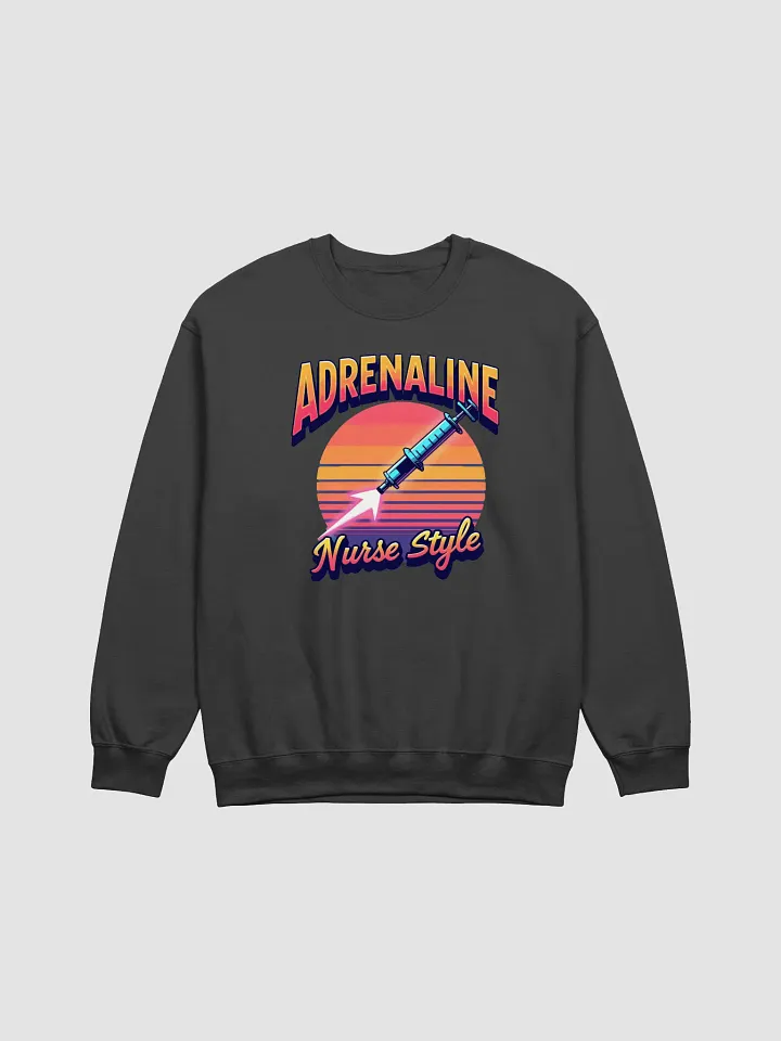 Adrenaline Nurse Style Retro Crewneck product image (4)