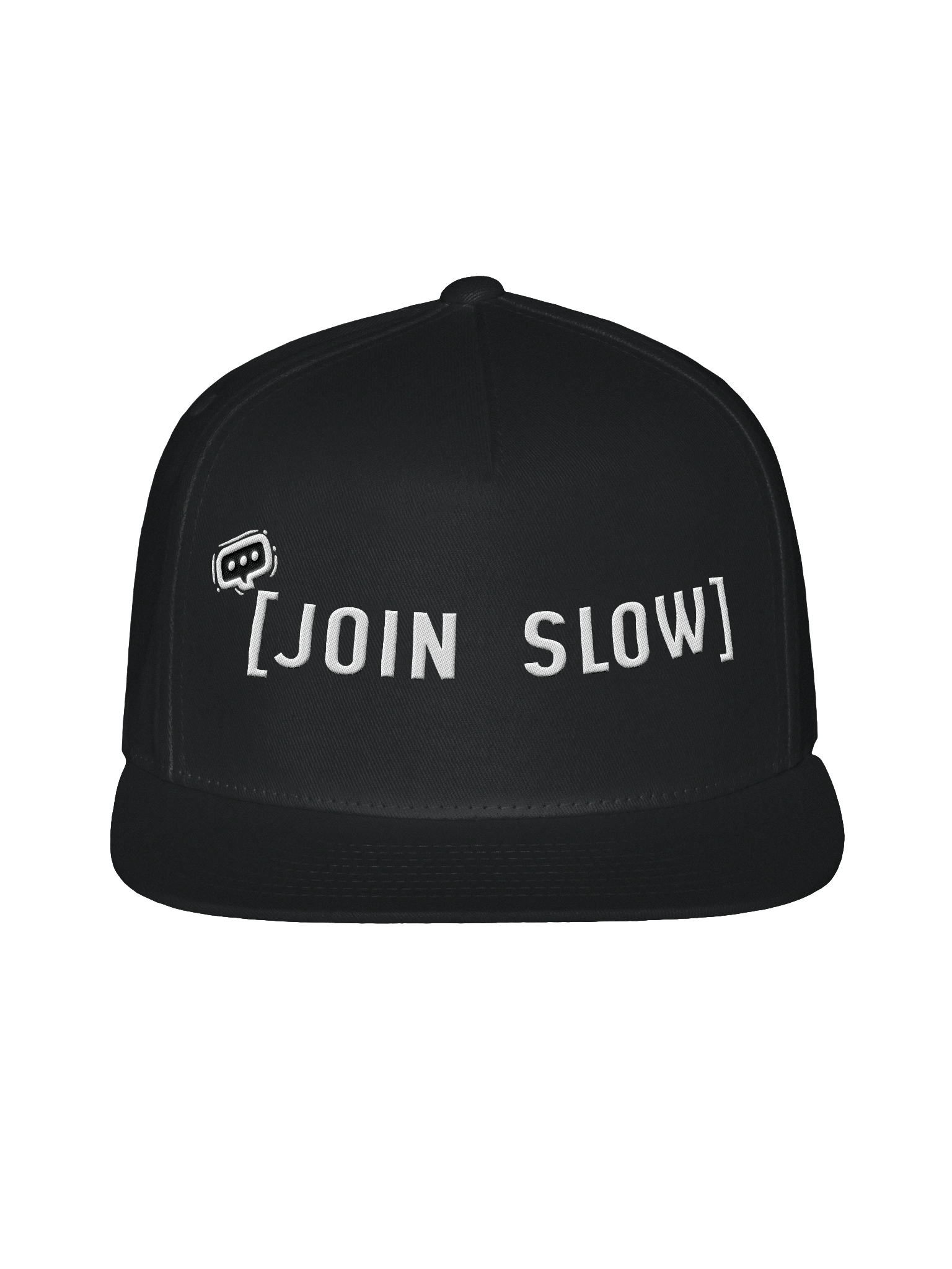 JOIN SLOW | Flat Snapback Cap product image (1)