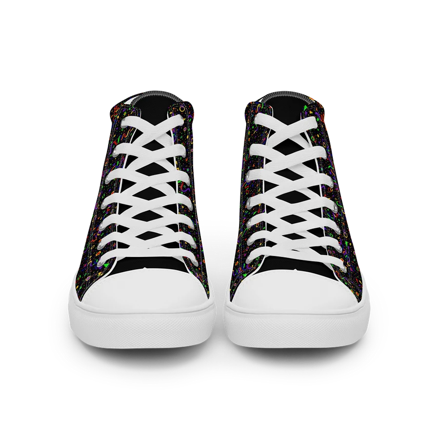 Black Arcade and White Chibi Flower and Jiggy Sneakers product image (28)