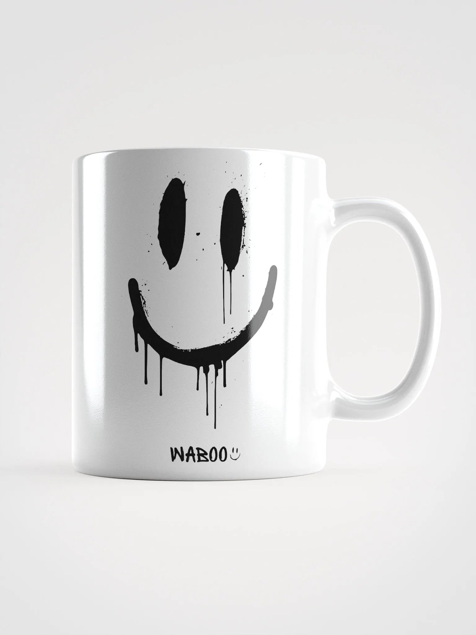 smiley face Glossy Mug product image (1)