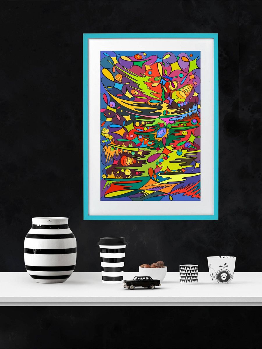 Energized Chaos Matte Poster - New Year Tree product image (5)