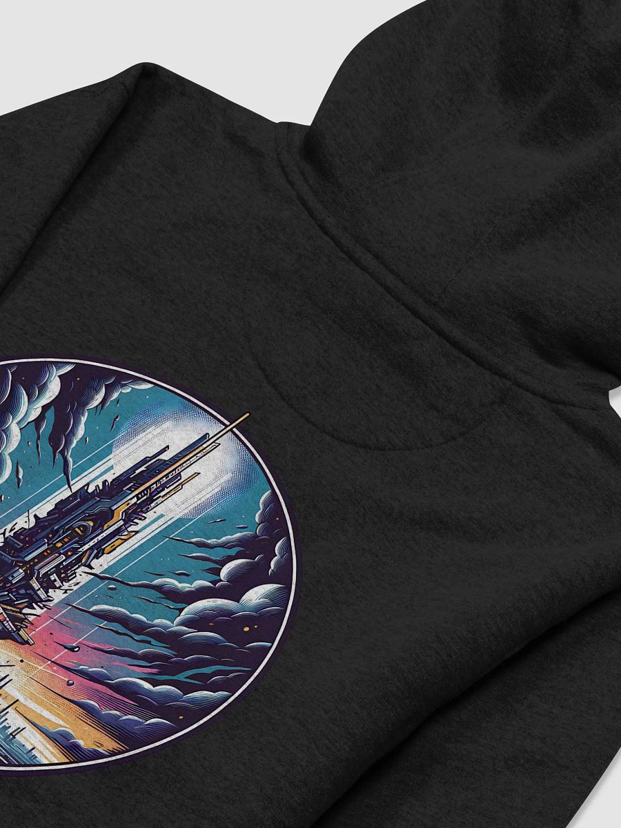 Futuristic Cityscape Hoodie – A Vision of Time and Innovation 🌌 product image (23)