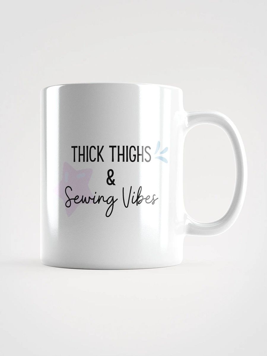 Thick Thighs & Sewing Vibes - Mug product image (1)