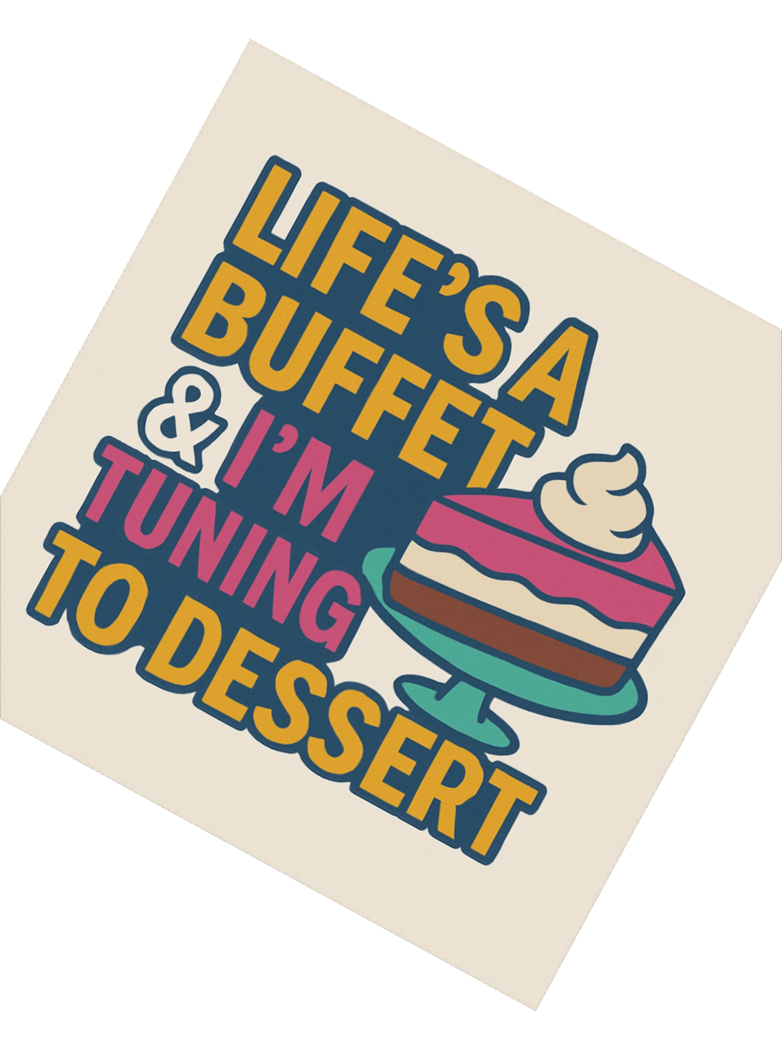 Life's A Buffet Sticker product image (3)