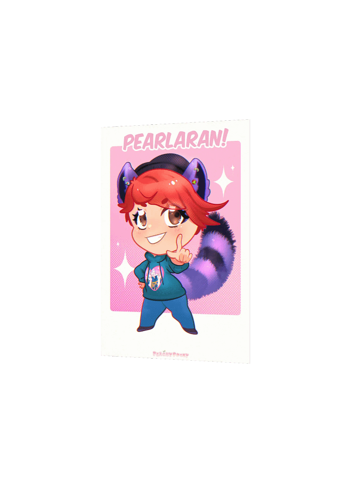 Racoon Pearl Poster product image (2)