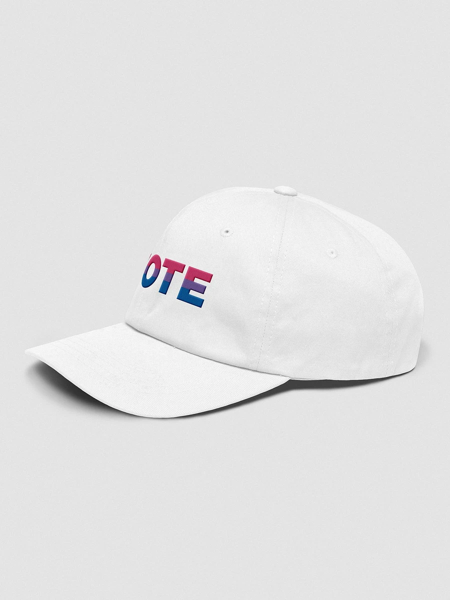 VOTE (Bisexual Pride Flag) - Embroidered Hat product image (3)